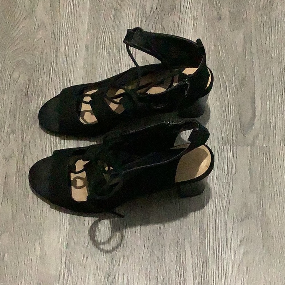 Black Lace Up Shoes